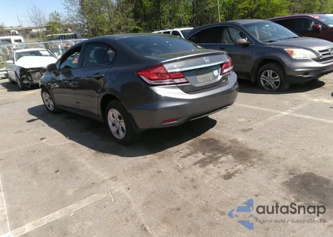 2013 Honda Civic Lx from USA, damaged, VIN 2HGFB2F50DH589203